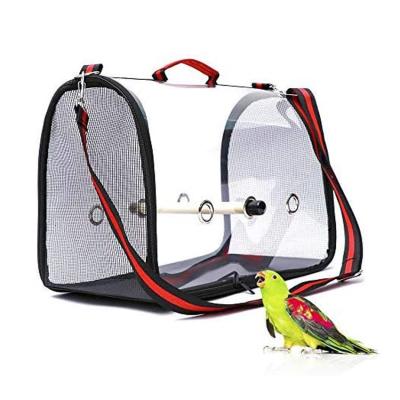 China Outdoor Portable Transparent Breathable Pet Bag Frame Filter Pet Carrier Birds Breathable Travel Pet Carrier Bag for sale