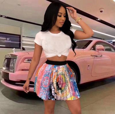 China Bestsale anti-static wholesale sexy new arrivals GC-2072801 2021 latest fashion outfits women two pieces sets for sale