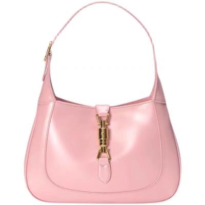 China Others Light Up Mini Genuine Leather Saddle Bag Elegance Retro Fashion Bag Solid Color Single Shoulder Handbag For Simplicity Luxury Armpit for sale