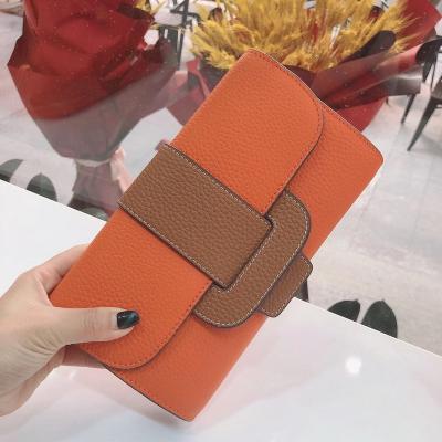 China Other High Quality Luxury Pattern Genuine Leather Clutch Bag Lychee Shape Real Bum Soft Large Capacity Cowhide Wallet Tote Bag for sale