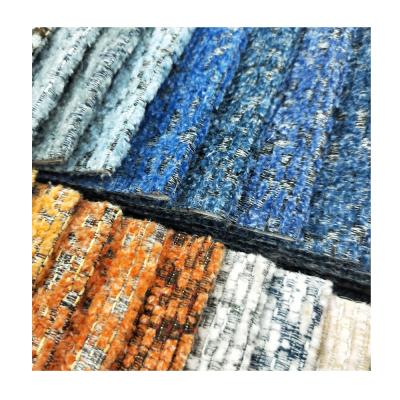 China Zhejiang Tear-Resistant Fabric 2021 Hot Selling Nonwoven Cheap Sofa For Sale Chenille Fabric By The Yard For Covering Sofa Chair Cover Decor for sale