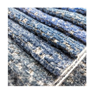 China Polyester Waterproof Cloth Suppliers Wholesale Chenille Sofa Blanket Solid Plain Chenille Fabric Tear-resistant for sale