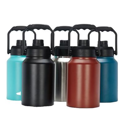 China Viable Shaotian Well Rated Protable 2L Vacuum Flask Stainless Steel 64oz Matte Insulated Water Bottle for sale