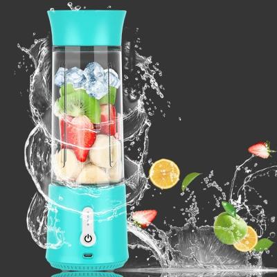 China Shaotian Juice Cup Usb Electric Portable Mini Fruit Juicer Household Fruit Squeezer Rechargeable Cup Mini Food Juicer Blender Cup for sale