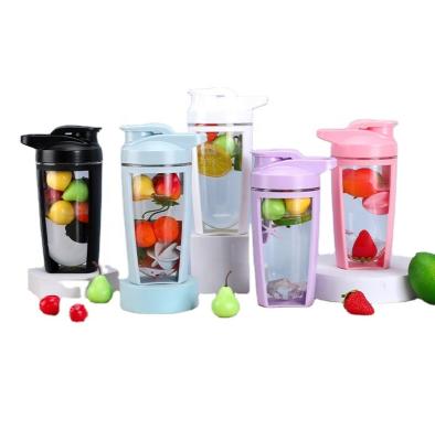 China Wholesale Viable Shaotian 500ml Sports Portable Bpa Free Protein Shaker Bottles Outdoor Gym Fitness Bottle Custom Protein Shaker Bottle for sale