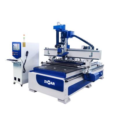 China Wood Works ZICAR CNC Milling Machine CNC Router Frame Furniture Woodworking Machinery Wood Cutting CNC For Sale CR1325ATC for sale