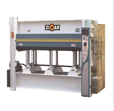 China Building Material Shops ZICAR Good Quality And Hot Service Wood Press Machine JY3848Ax120 Wood Pressing Machine for sale