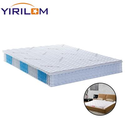 China Mattress Material 2.0mm Steel Wire Wrapped With Fabric Mattress Pocket Spring Units for sale