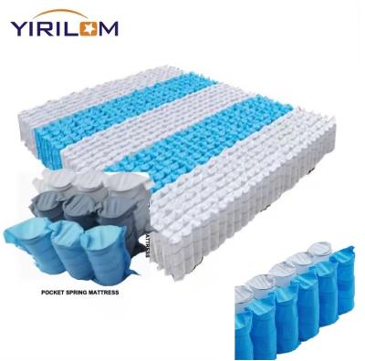 China Pocketed Spring Supplier Customized Independent Mattress Pocketed Springs for sale