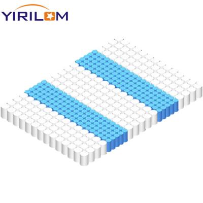 중국 5 구역 중형 부드러운 강철 스프링 매트리스 주머니 스프링 장치 판매용