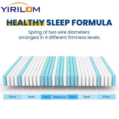 China Factory Hot-selling 18cm 20cm Height Pocket Coil Springs Interal Support for Mattress for sale