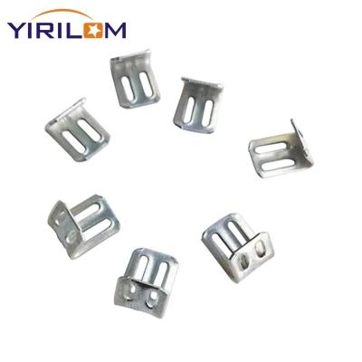 China Accesorios para muebles Sofá de resorte Zigzag Clips de metal 4 5 agujeros Clips de resorte en venta