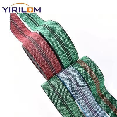 China Großhandel 5cm 7cm China Sofa Elastische Webbing Hersteller Sofa Elastische Webbing zu verkaufen