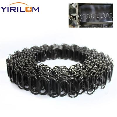 China Customized Black 4.0mm Wire Diameter Zig Zag Spring For Bed Sofa Or Chair for sale