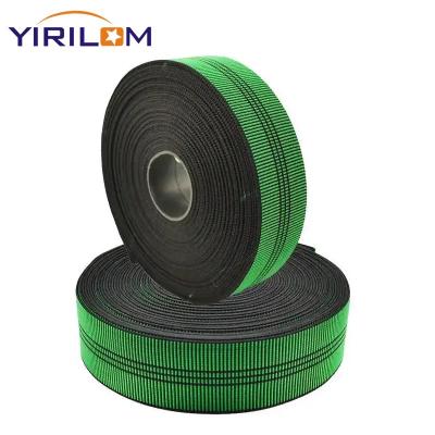 China Elastic Sofa Tapes 50mm Elastic Webbing Band Upholstery Straps For Furniture for sale