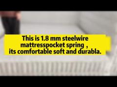 Pocket spring for mattress