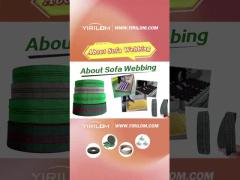 Upholstery Sofa Elastic Webbing Band 4.7cm Nylon Polyester Webbing