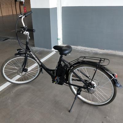 China Folding Ebike 36V 250W Aluminum Alloy Frame Lady Ebike City Electric Bike for sale