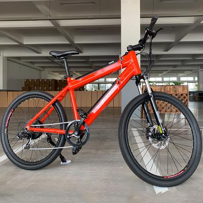 China Popular Mauntain Electric Bike Pedal Assisted Rear Brushless Motor Rechargeable Electric Bike for sale