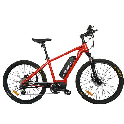 China New aluminum alloy design lithium battery 32km/h LCD mountain electric bicycle for sale