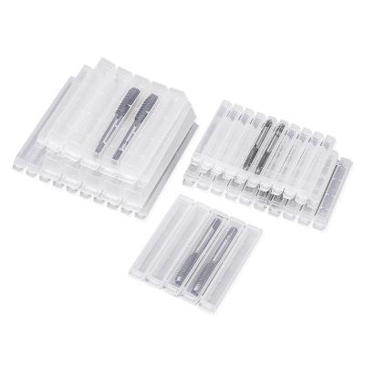 China Recycled Materials PP Carbide HSS Twist Drill Tube Plastic Packing Box For GRP Drill Bits Twisting Drill Packing Case Tool Box for sale