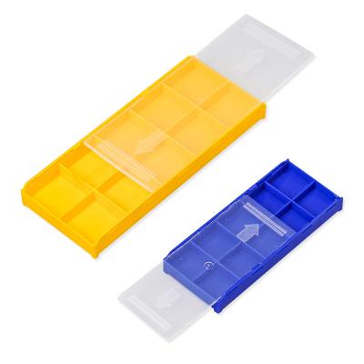 China Recycled Materials Square milling cutter box PP square tube CNC milling cutter packaging box Hardware tool box for sale