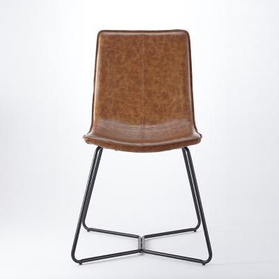 China High Quality Velvet Fabric PU Chair Lounge Chair And Leather Dining Chair On Sale for sale