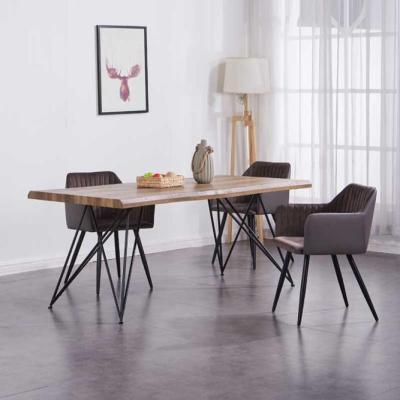 China Modern Wooden PANEL Use MDF Home Dining Table for sale