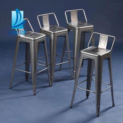 China Free Sample High Quality Restaurant Furniture Modern Iron Type Metal Dining Chair for sale