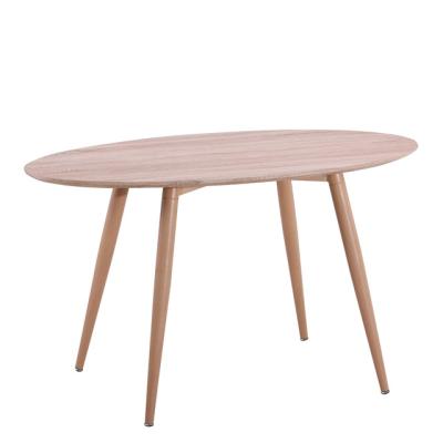 China Durable Modern Dining Room Furniture Wooden MDF Modern Dining Table for sale