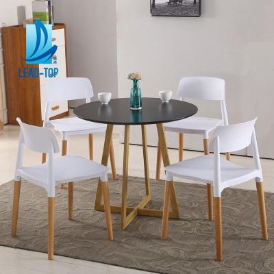 China Modern Cheap Price Furniture Home Use Plastic Dining Chair , French Dining With More Color for sale