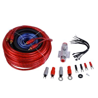 China Car 0GA Audio Speaker Amp Wiring Kit Installation Amplifier Wiring Kits for sale