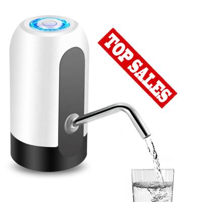 China One-button Operation Amazon Top Sales China Mini Electric Rechargeable Drinking Water Portable Pump Dispenser for sale