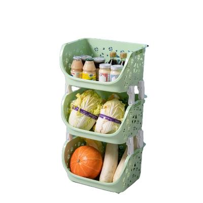 China Factory Directly New Type Viable Wholesale Price 3 Tier Kitchen Storage Rack Bargain Price Shelves for sale