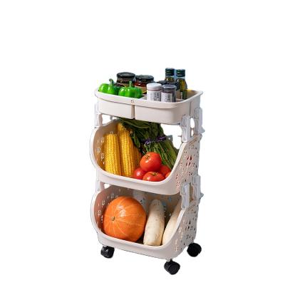 China Viable factory directly wholesale sell well new type kitchen vegetable or fruit storage rack for sale