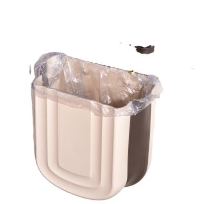 China Good Quality Sustainable Wholesale Customized Folding Kitchen Hanging Trash Can Without Lid for sale