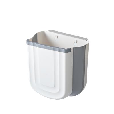 China Sustainable Special Folding Bin For Kitchen Cabinet Door U Slot for sale