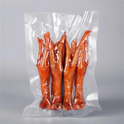 China Microwaveable Plastic Bag Food Vacuum Sealer Rolls PA PE Vacuum Storage Bag Maker for sale