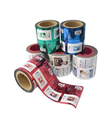 China High Quality Recyclable Custom Food Packaging Laminated Snack Food Packaging Film Low MOQ Plastic Roll Film for sale