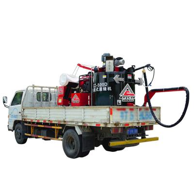 China Road Maintenance Works Frame Mounted 500L Slot Sealing Machine for sale