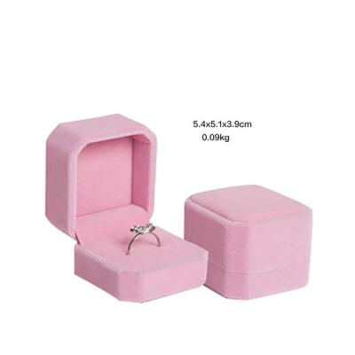 China TOSUN Recyclable Customized Jewelry Box Engagement Ring Gift Wedding Proposal Jewelry Ring Box for sale