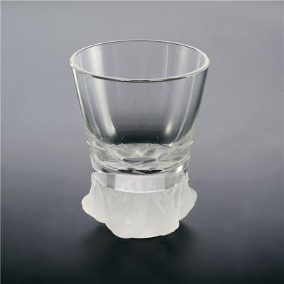 China Europe craft crystal cup hot sale custom transparent glass crystal cup for wedding decoration for sale