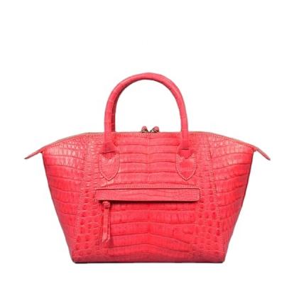 China NATIONAL Luxury Real Crocodile Belly Bag Lady Bag Exotic Leather Women's Exotic Leather Handbag For Sale Free Shipping for sale