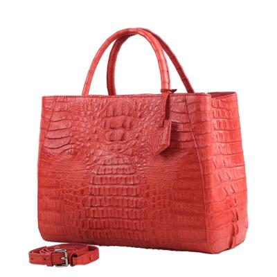 China Newest Exotic Large Tote High Quality Crocodile Tote Bags Luxury Lady Fashion Models Handbags Ready To Ship for sale