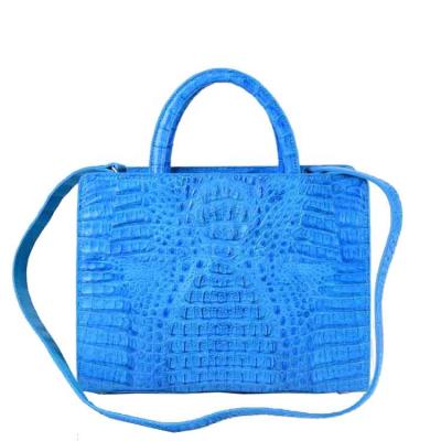 China Italian Luxury Classic Designer Handbags Classic Lady Bags Tote Crocodile Fashion Style Exotic Skin for sale