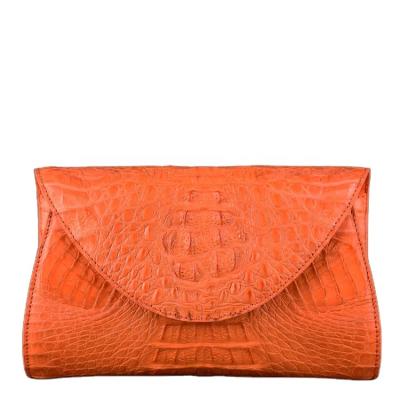 China Wholesale Luxury Crocodile Clutch Bag 100% Authentic Timeless Women Handbags Clutch Bag Crocodile Skin Leather Purse for sale