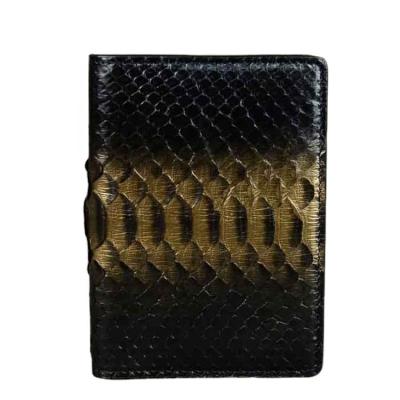 China Exotic Skin Leather Purse Holder RFID Passport Wallet Fashion Leather Luxury for sale