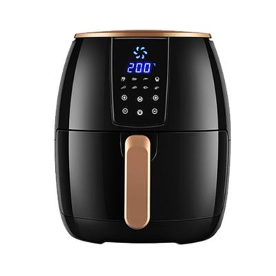 China Easy Operate Multifunctional 4.5L 1400W Oven Oilless Cooker Electric Air Hot Fryer with Nonstick Basket for sale