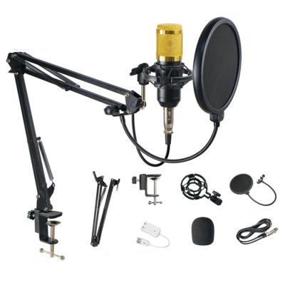 China Noise or Voice Amplifying V8 Sound Card Audio Mixer with Mic For Live Streaming Microphone Youtuber Game BM800 Podcast Condenser Microphones for sale