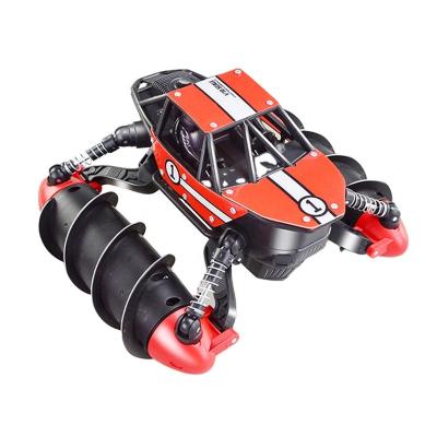 China Strong Climbing Sealed Line Waterproof RC Car Stunt Amazon Success 2.4G Amphibious Remote Control Car for sale